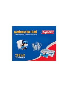 Bigpoint Laminasyon Filmi 78x102mm 125 Mikron 100'lü Kutu