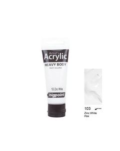 Bigpoint Akrilik Boya 75 ml Zinc White 103