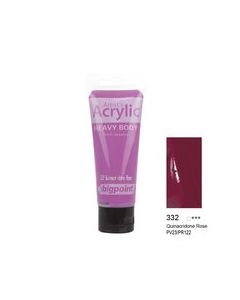 Bigpoint Akrilik Boya 75 ml Quinacridone Rose 332