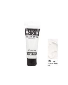 Bigpoint Akrilik Boya 75 ml Titanium White 104