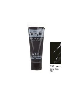 Bigpoint Akrilik Boya 75 ml Lamp Black 793