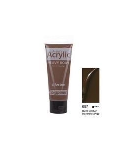 Bigpoint Akrilik Boya 75 ml Burnt Umber 687